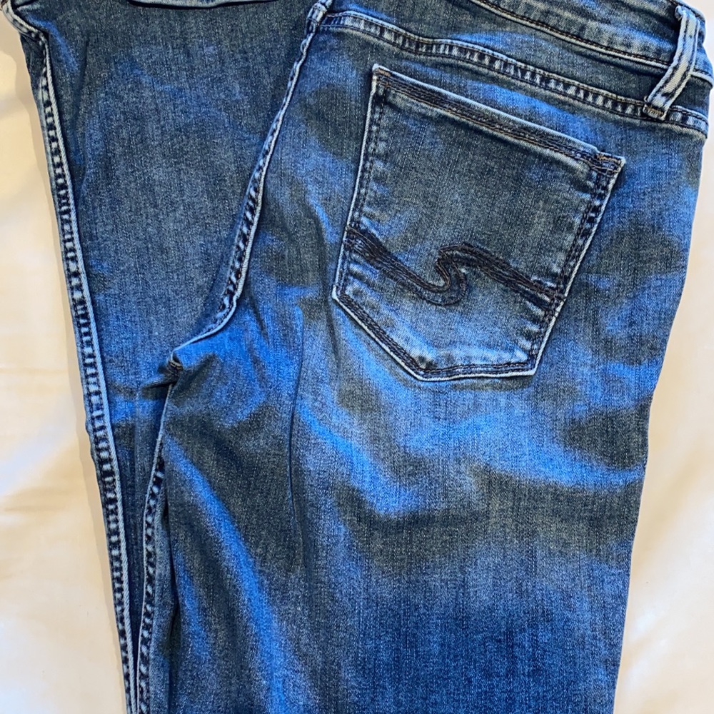Silver jeans
